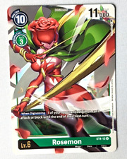 Digimon CCG Rosemon ST4-12 R Card