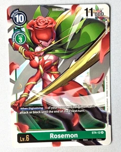 Digimon CCG Rosemon ST4-12 R Card - Picture 1 of 1