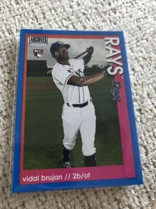 Vidal Brujan 2022 Topps Archives Snapshots RC #24 Blue Border SP 18/50 Rays - Picture 1 of 4