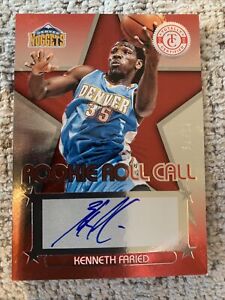 2012-13 Totally Certified AUTO /79 Kenneth Faried Nuggets Rookie Autograph