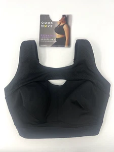 Sujetador deportivo M&S Good Move 32GG negro extra alto impacto control de rebote sin aros - Imagen 1 de 11
