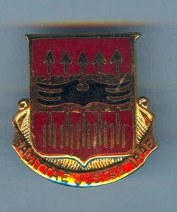 Escudo de la Unidad del Ejército / Insignia de Unidad Distintiva (DUI) - 195º AAA BN (EMBRAGUE TRASERO) - Imagen 1 de 1