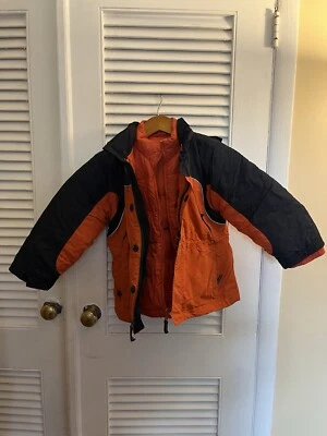 Land's End Boys' Ski/Snow Jacket - Medium M (5-6) - Navy Blue 3 in 1 - Image 1 of 4