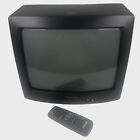 Retro Gaming Sharp 13K-M100 TV with Remote Control A/V 1998 Excellent Picture