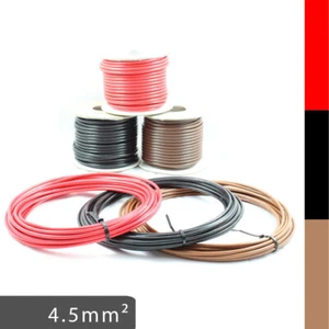 Automotive Classic 4,5 mm2 PVC Single Core Litzenkabel 12 V 24 V Draht 3 Farben - Bild 1 von 1