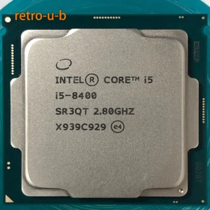8Th Gen Intel Core i5-8400 LGA1151 CPU Processor 2.80GHz 9M 6-Core SR3QT - Picture 1 of 1