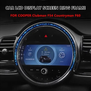 Car Center Console Screen Decorative Cover For MINI Cooper S JCW F54 F60 17-24 - Picture 1 of 6