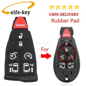 Fobik Key Rubber Pad For Chrysler Town & Country 2008 - 2017 7 Buttons IYZ-C01C - Picture 1 of 8