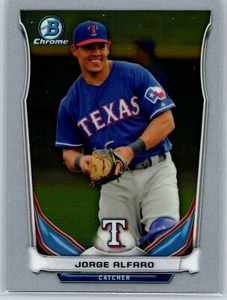 2014 Bowman Chrome Draft Jorge Alfaro Rookie Texas Rangers RC #CTP-7 - Picture 1 of 2