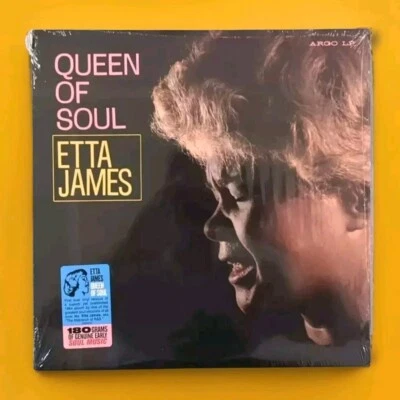 Queen of Soul [LP] Etta James, New,  Rare 180 Gram record 1st Reissue Vinyl - Image 1 of 4