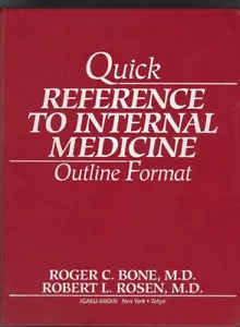 Quick Reference to Internal Medicine - Foto 1 di 2