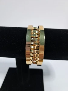 Brazalete Sarah Coventry Tono Dorado - Imagen 1 de 6