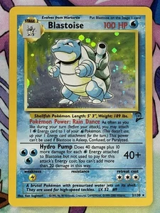 Blastoise 2/130 Base Set 2 Holo NM Vintage WoTC - Bild 1 von 12