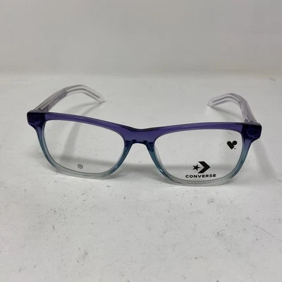 GAFAS CONVERSE MUJER CV5083Y 526 49-15-135 PÚRPURA VERDE TRANSPARENTE FLEX BISAGRA R317 Foto 1 de 4