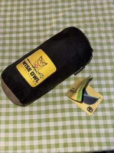 Wise Owl Outfitters Double Camping Hammock Black/Gray WOL-SPO-DBLHMK-BLKGRY - Picture 1 of 2