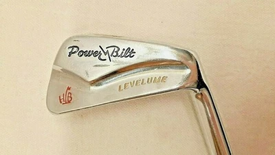 //NOVO GRIP H&B Power Bilt Levelume 38* #7 Ferro - Destro - Masculino - Eixo de Aço - #966 - Imagem 1 de 4