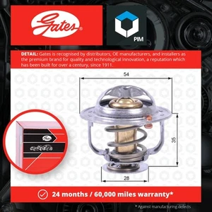 Coolant Thermostat fits CHEVROLET CAPTIVA 2.0D 2006 on LLW Gates 96440407 New - Picture 1 of 2