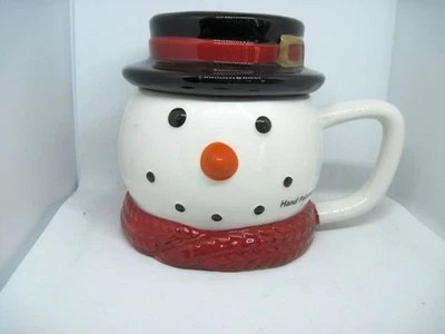 St Nicholas Square Snowman Sugar/ Sauce / Cocoa Mug - Image 1 of 4