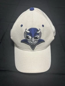 Vintage y2k SAMPLE TAG Duke Blue Devils Zephyr Hut NCAA nicht verstellbar Größe 7 1/4 weiß - Bild 1 von 5