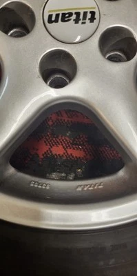 4x Titan Alufelgen mit Winterreifen 195/65 R15 91T – KBA 42973 - Bild 1 von 4