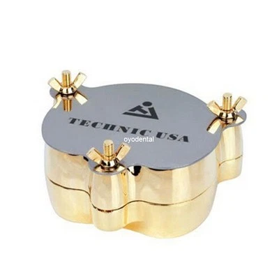 Cu-Zn Alloy Aluminum Denture Moulding Flasks Dental Lab Flask for Making Denture - Image 1 of 3