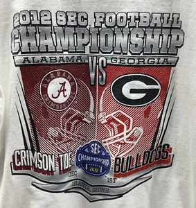Camisa Campeonato SEC Alabama Georgia 2012 Medium Gear LSG231103/LB3 - Imagen 1 de 8