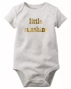 Body Carter's Baby Girls Little Sunshine manga corta - Imagen 1 de 4