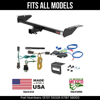 Enganche de remolque Mercury Grand Marquis 92-97 + cableado de 5 pines para todos los modelos Curt Foto 1 de 4