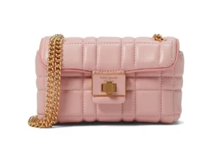Kate Spade - Evelyn - kleines gestepptes Leder - Schulter/X-Body - dune pink - neu mit Etikett - $ 298 - Bild 1 von 11
