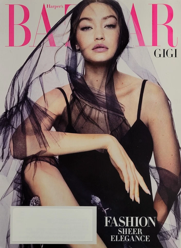 GIGI HADID April 2020 HARPER'S BAZAAR Magazine PATTI SMITH / MARC JACOBS / +++ - Image 1 of 1