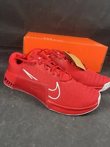 Nike Metcon 9 University Red Platinum Size 12uk 47,5 eu Crossfit DZ2617-600 - Foto 1 di 8