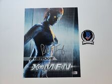 Rebecca Romijn Signed Mystique 11x14 Photo Beckett COA X-Men Autograph