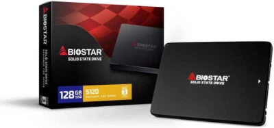 Biostar S120-128GB 2.5" Ultraslim 7.0mm SATA3 6Gb/s interface Read Up to 550MB/s