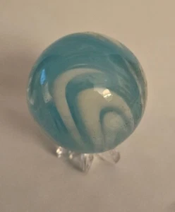 SAMMY Sam Hogue Handmade 1 1/2" Swirl marble EC14 - Picture 1 of 5