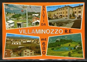 Cartolina Saluti da Villaminozzo Reggio Emilia Vedutine HC124 - Picture 1 of 1