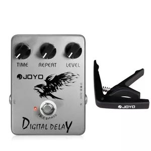 JOYO Digital Delay Guitar Effect Pedal True Bypass Mini Single Type +Guitar Capo - Bild 1 von 12