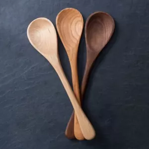 Handmade Wooden Spoons - 12” Cooking Spoon, Hand Carved,  - Picture 1 of 4