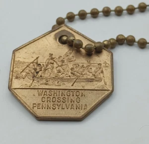 Washington Crossing Pennsylvania I bring Good Luck Keychain - Picture 1 of 2