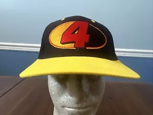 Sterling Marlin 4 Kodak Film Racing Nascar Snapback Hat Vintage - Picture 1 of 7