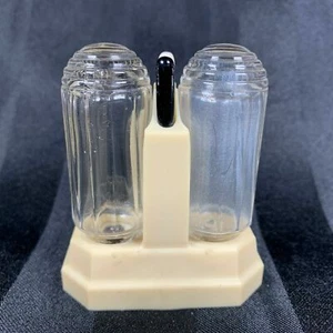 PATENT 1930 GLAS SALZ PFEFFERSTREUER BAKELIT IMPERIAL METALL NEW YORK DEPRESSION - Bild 1 von 8