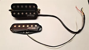 Wilkinson M-Series Pickups (Neck Single & Bridge Humbucker) – Black - Picture 1 of 1