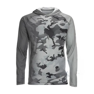 Simms Men's Fishing Suit Luya Camo Outdoor Long Sleeve Hoodie Breathable T-Shirt