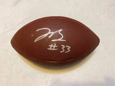 Lynn Bowden Signed Football Beckett autographed COA - Image 1 of 4