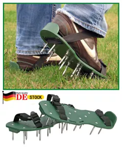 Rasenbelüfter Vertikutierer Rasen Nagel Schuhe Rasenlüfter Garten Sandalen - Bild 1 von 10
