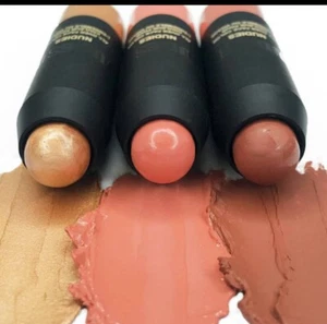 Nudestix Pretty Blush 3-Piece Mini Kit Poppy Girl, Sweet Cheeks, Cherry Blo Uk S - Picture 1 of 4