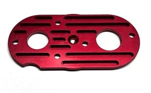 Placa de motor de aluminio roja para Kyosho Scorpion Dhawk Racing - Imagen 1 de 2