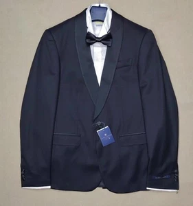 ALEXANDER Black tuxedo JACKET 42R - Picture 1 of 11