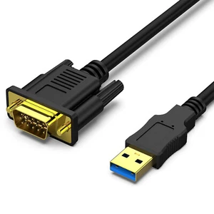 BENFEI Cavo USB 3.0 a VGA da 6 Piedi Maschio a Maschio, USB Unidirezionale per Windows - Foto 1 di 7