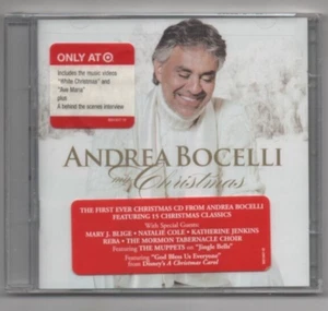 Andrea Bocelli My Christmas CD Target Exclusive CD & DVD Plus Extras - Picture 1 of 2