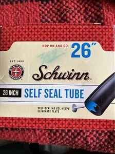Schwinn 26" x 1.75"-2.125" Self Sealing Bicycle Tube Gel Sealant Fix Flat Tire - Picture 1 of 5